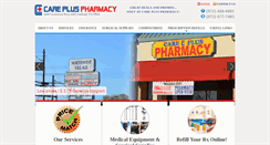 Desktop Screenshot of careplus-pharmacy.com